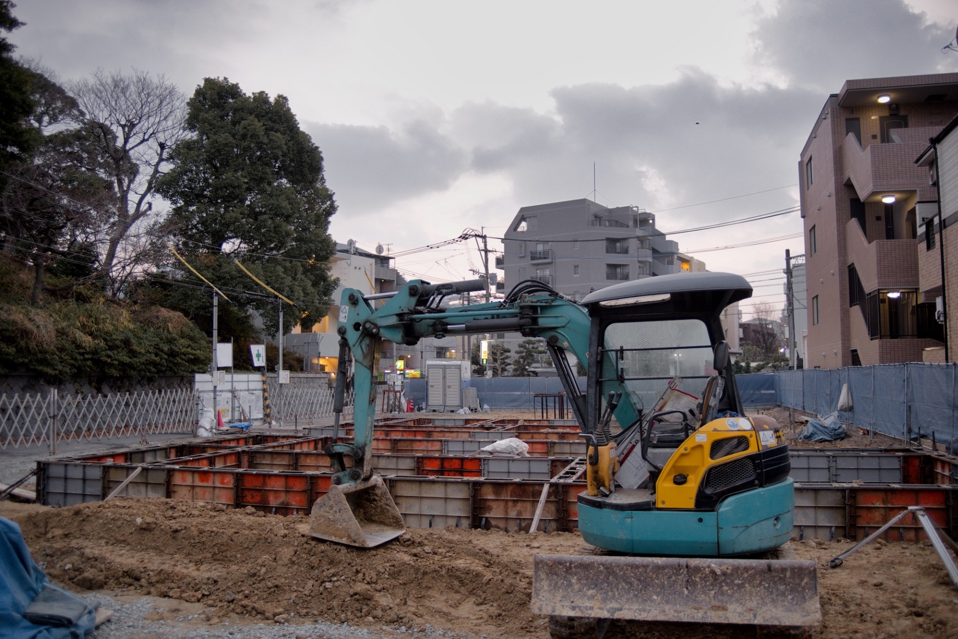 建設現場の画像